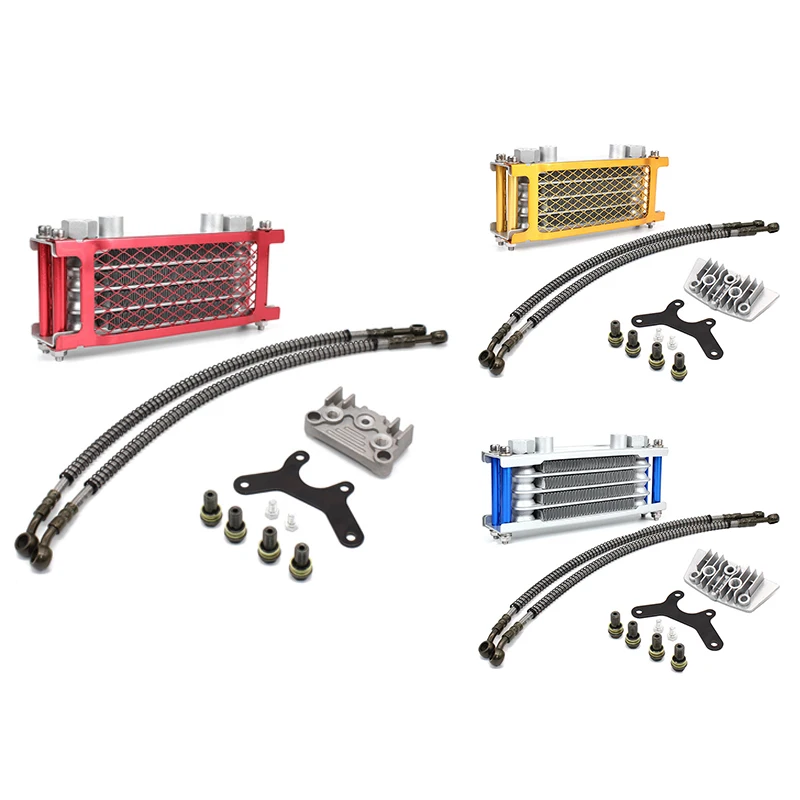 Радиатор масла двигателя мотоцикла для Loncin Zongshen Lifan Shineray Yinxiang Kayo Bosuer Xmoto 50CC 70CC 90CC