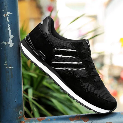 Artificial Leather Men Causal Shoes Male Spring Men Casual Light Shoes Sneakers Lac-up Flats Breathable Outdoors Sapato