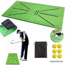 Golf Swing Mat Hitting Batting Direction Indoor Home 12 x 24