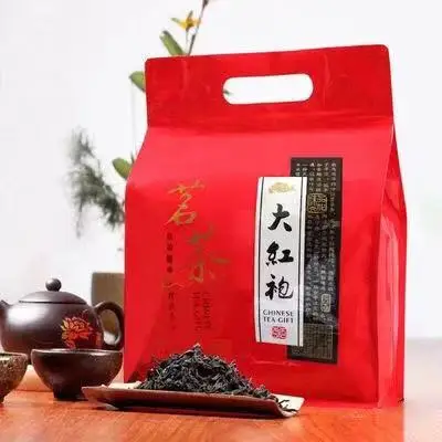 2021 Da Hong Pao Oolong -Tea Kínai Nagy Vörös Köpeny Rougui Dahongpao Cha Oolong -Tea Bio Zöld Étel -Tea Edény
