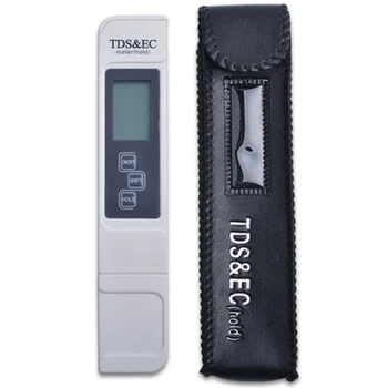 

10Pcs/Lot Digital Water TDS EC Tester Quality Purity Temperature Pocket Meter for Aquarium Pool LCD Pen Monitor