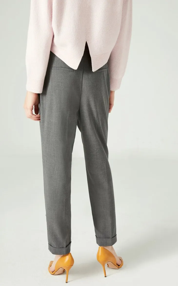 Vero Moda CoutureMade New Rolled Cuffs Waist Sleeves Casual Crop Pants | 318450513
