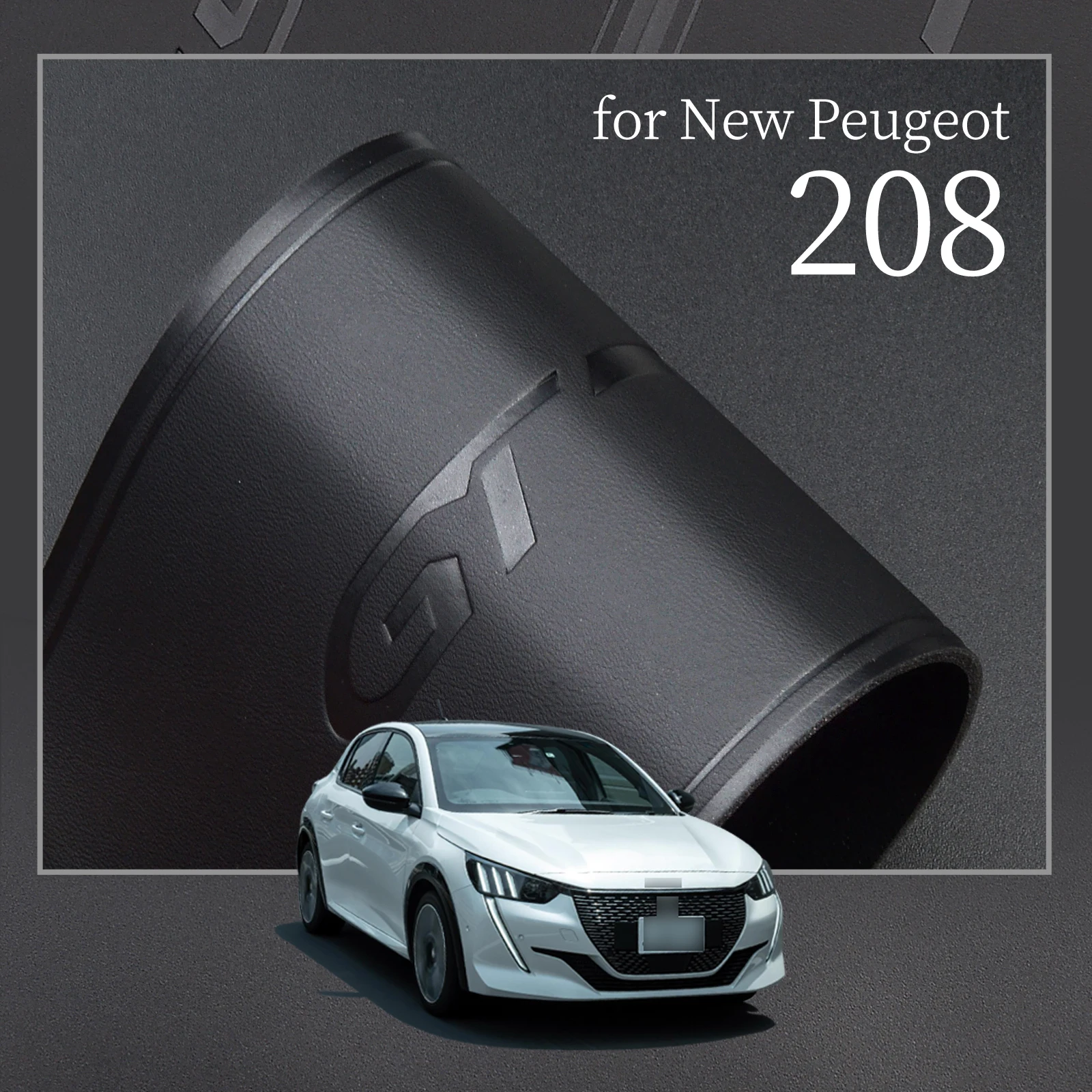Cubierta de manija de puerta negra brillante para Peugeot 208, MK2, P21,  2020, 2021, 2022, 2023, pegatinas, embellecedor de captura, accesorios de  protección de coche, Gadgets - AliExpress
