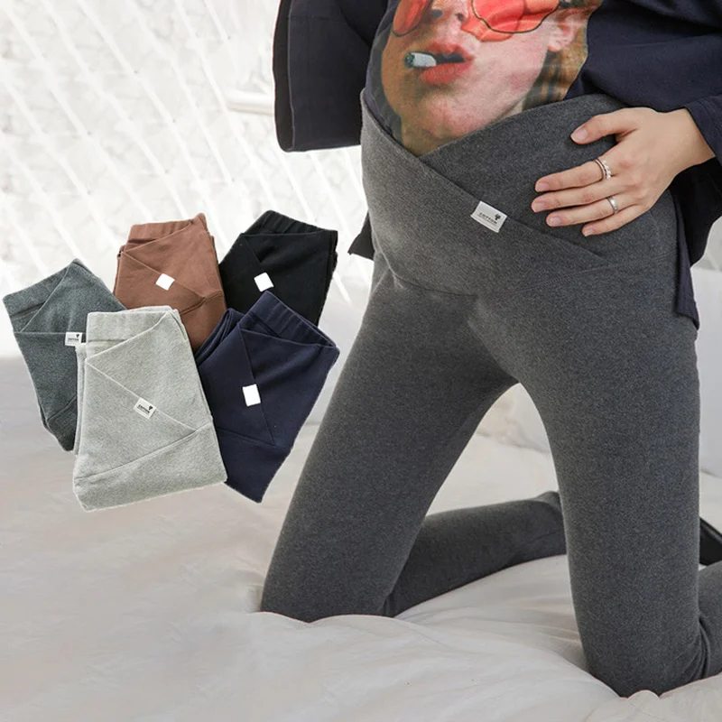 

Autumn Winter Cotton Maternity Leggging Pregnancy Clothes Women Pants for Pregnant Women Leggings Maternity Clothing M-XL