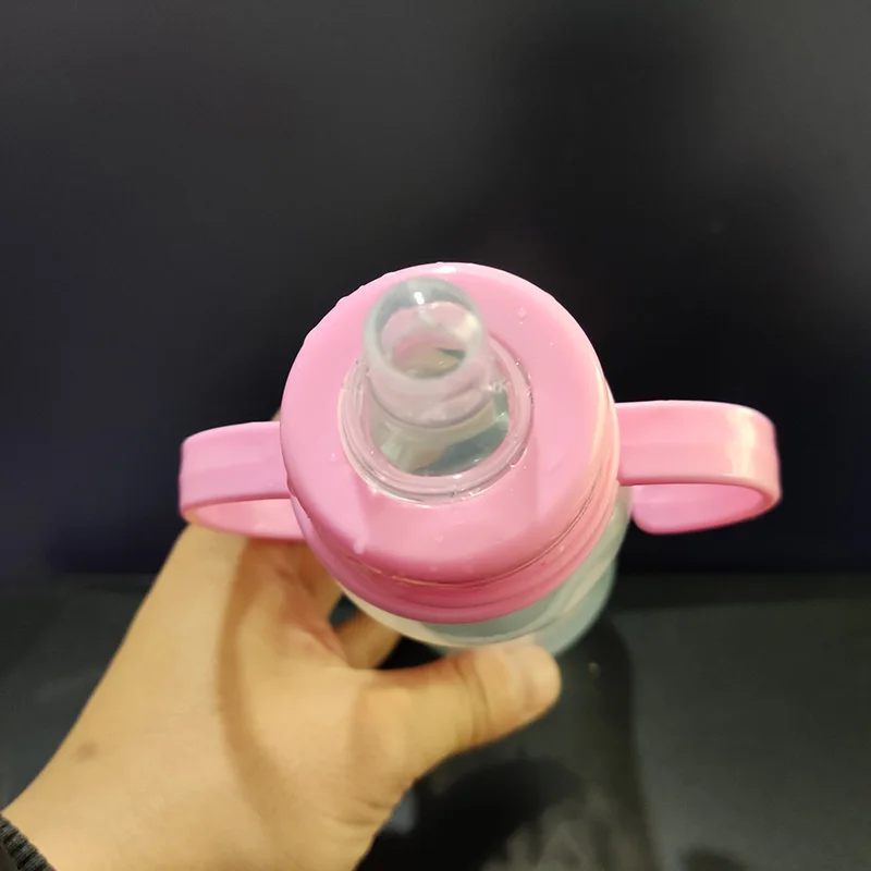 Water Bottle Milk Bottle Feeding Bottle Glass Milk Bottle Baby Feeding Utensils 120ML/240ML Newborn Children Infant Baby Boy Girl Wide Mouth PP Feeding Bottle Drinking Water Breast-like Feeding