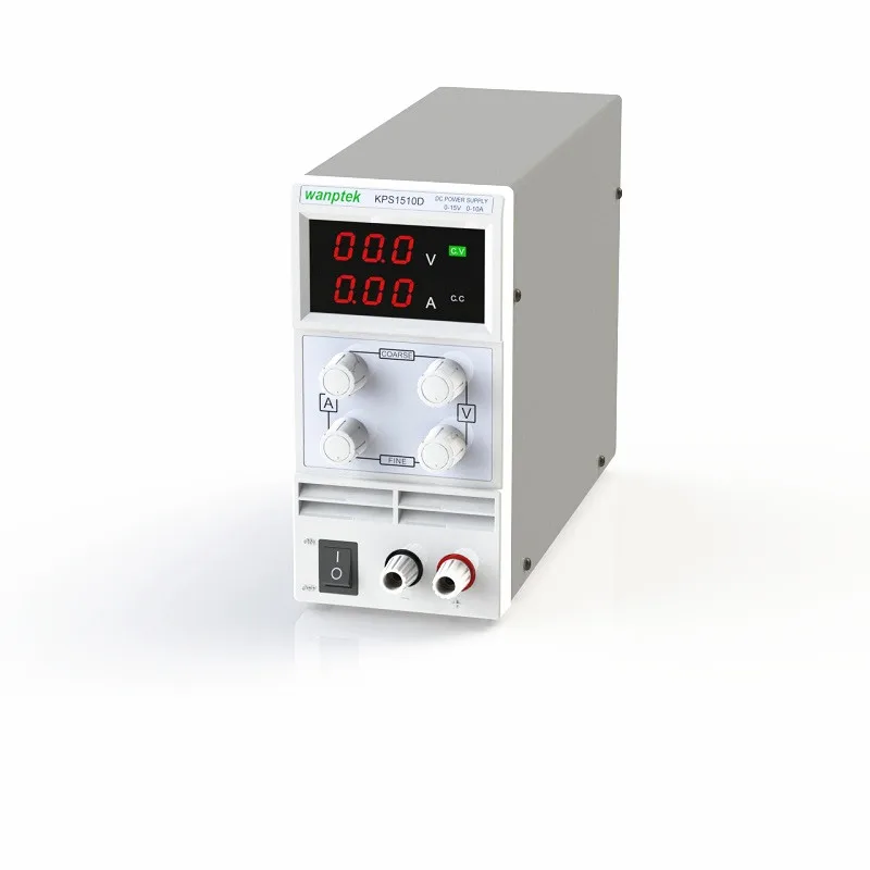 KPS1510D 15 в 10А Цифровой Регулируемый мини DC выключатель питания DC источник питания 110/220 В 0,1 в 0.01A