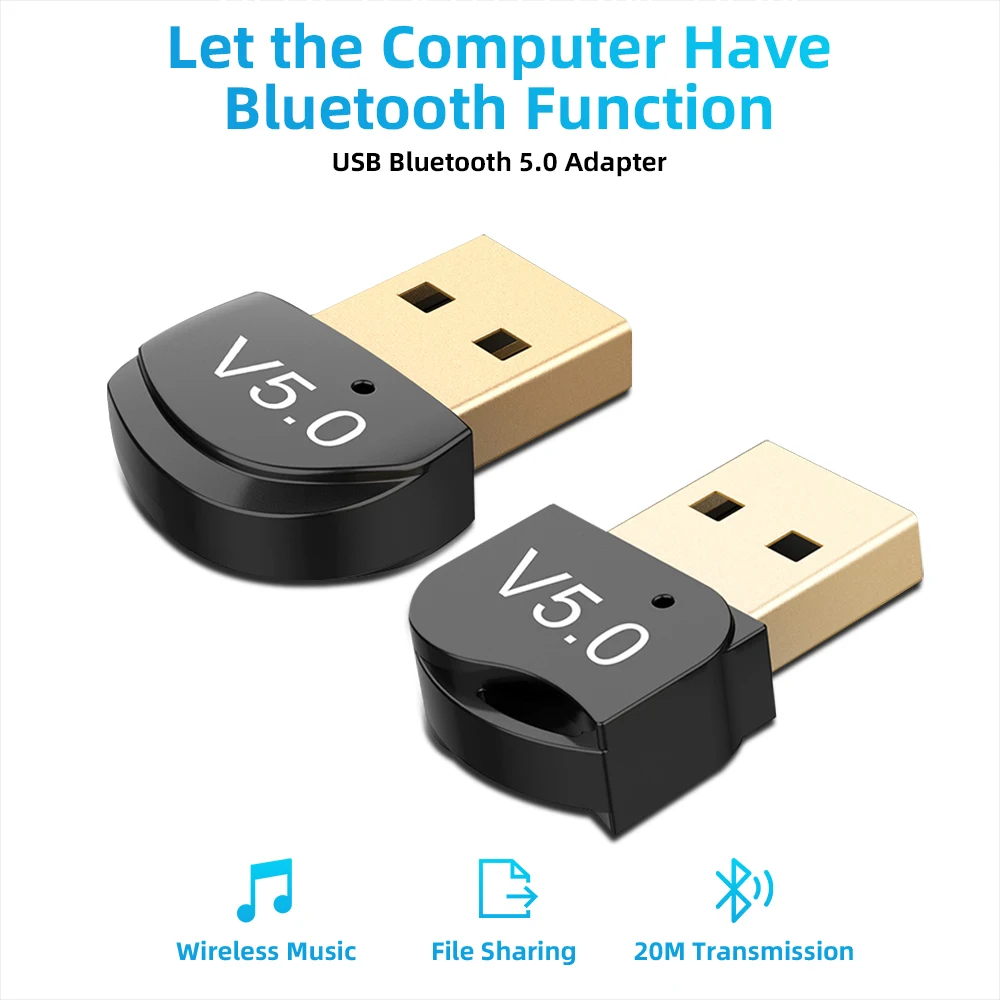 ANMONE Bluwtooth усилитель ресивер USB wifi адаптер ПК планшет MP3 Музыка Беспроводная мышь клавиатура принтер Bluetooth адаптер BT5.0