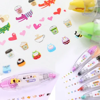

1Pc Cute Novelty Decorative Correction Tape office Stationery Correction Fluid School & Office Supply