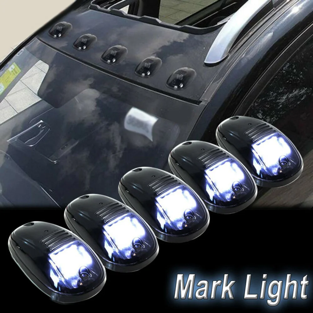 5 шт. автомобильный Светодиодный Маркер для крыши кабины светильник вождения на