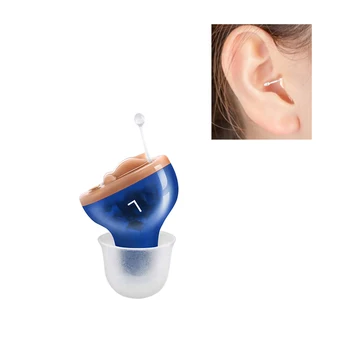 

Mini Size Inner Ear Audiphones Mini Hearing Aids Adjustable Tone hearing aid Small Ear Invisible Best Sound Amplifier Ear Care