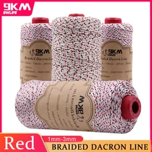 Dacron – fil de maçon tressé en Polyester, 200lb ~ 500lb, pour gros cerf volant volant, pêche tactique en plein air, robuste