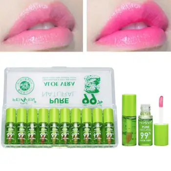 

Changable Color Moisturizing Waterproof Protection Aloe Lip Balm Nutritious Anti Aging Magic Lipbalm Women Lipstick NaturalTSLM2