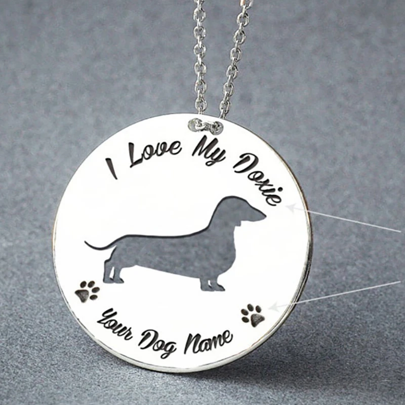dog breed necklace