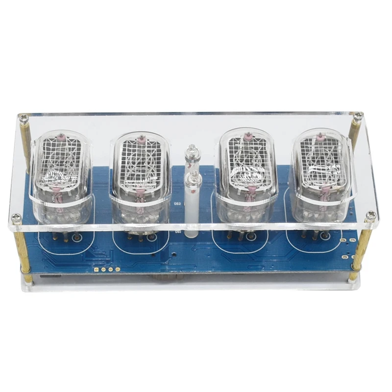 Acheter TOP! bricolage In12 en 12 Nixie Tube Pcba Kit horloge numérique beau cadeau, pas de Tubes