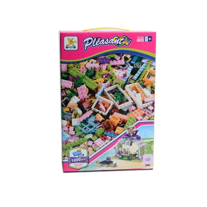 

Cheng bao GIRL'S Series Plastic Small Granule Building Blocks DIY Educational 1000 Granule Assembled GIRL'S Toy