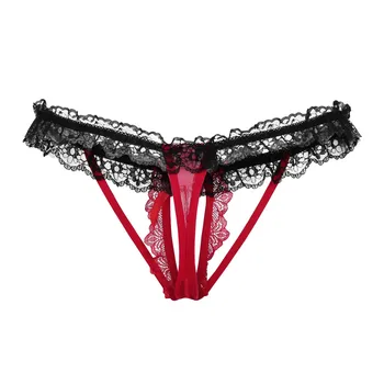 

Fashion Delicate Women Translucent Underwear Sheer Lace Sexy Underpant Sexy ladies thong panties lace panties multiple styles