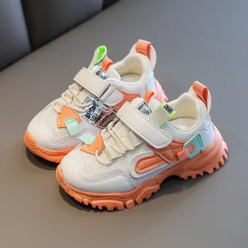 

Children's sports shoes mesh breathable girl's lightweight running shoes trend Korean retro shoes fashion wild 2020 new autumn