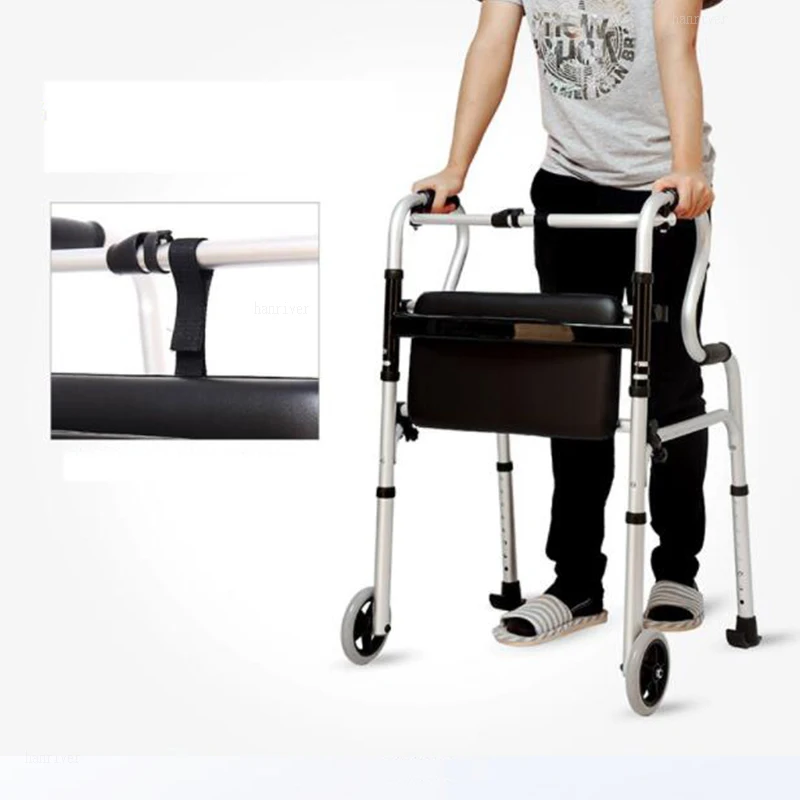 HANRIVER Medical convalescent home for elderly people's armrest assisted the old man walking assisted walking stick chair