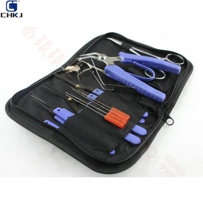 

CHKJ KLOM Broken Keys Removal Kit Set Locksmith Tools Taken The Broken Keys Easily Out Of Lock Locking Repair Tools Pack