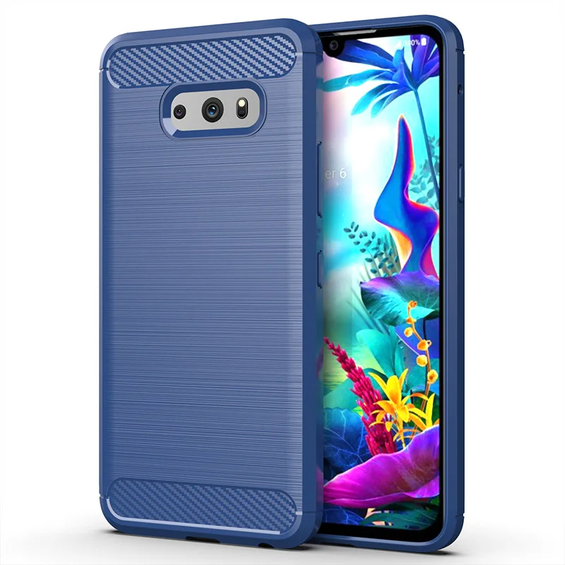 Для LG V50S чехол Силиконовый прочный армированный мягкий чехол для LG V50S защитный чехол для телефона Чехлы Fundas Coque