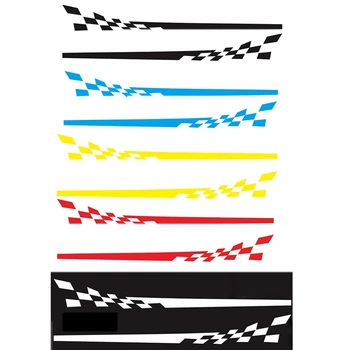

2Pcs 2M Car Stickers DIY Both Sides Decals Race Stripes Camouflage Automobiles Products Car Wrap Vinyl Film Car Accessories