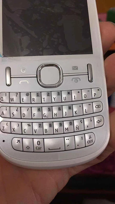 Nokia Asha 201 разблокированный телефон 2," 2.0MP две sim-карты Bluetooth GSM/WCDMA 2G телефон
