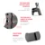 Andoer Camera Cage + Top Handle Kit Алюминиевый сплав с креплением для холодного башмака Совместим с камерой Canon EOS M50 DSLR