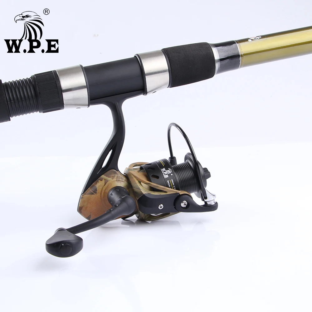 W.P.E CAMOU SPINN 2000 3000 4000 5000 Рыболовная катушка высокоскоростные 9 1 шарикоподшипники