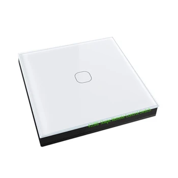 

Esooli Smart Home wireless 433Mhz(1527 chip) light touch switch White Switch shape remote control,remote light switch