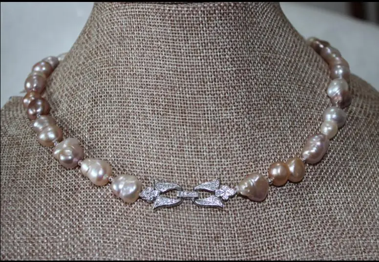 1019 Baroque gourd Necklace
