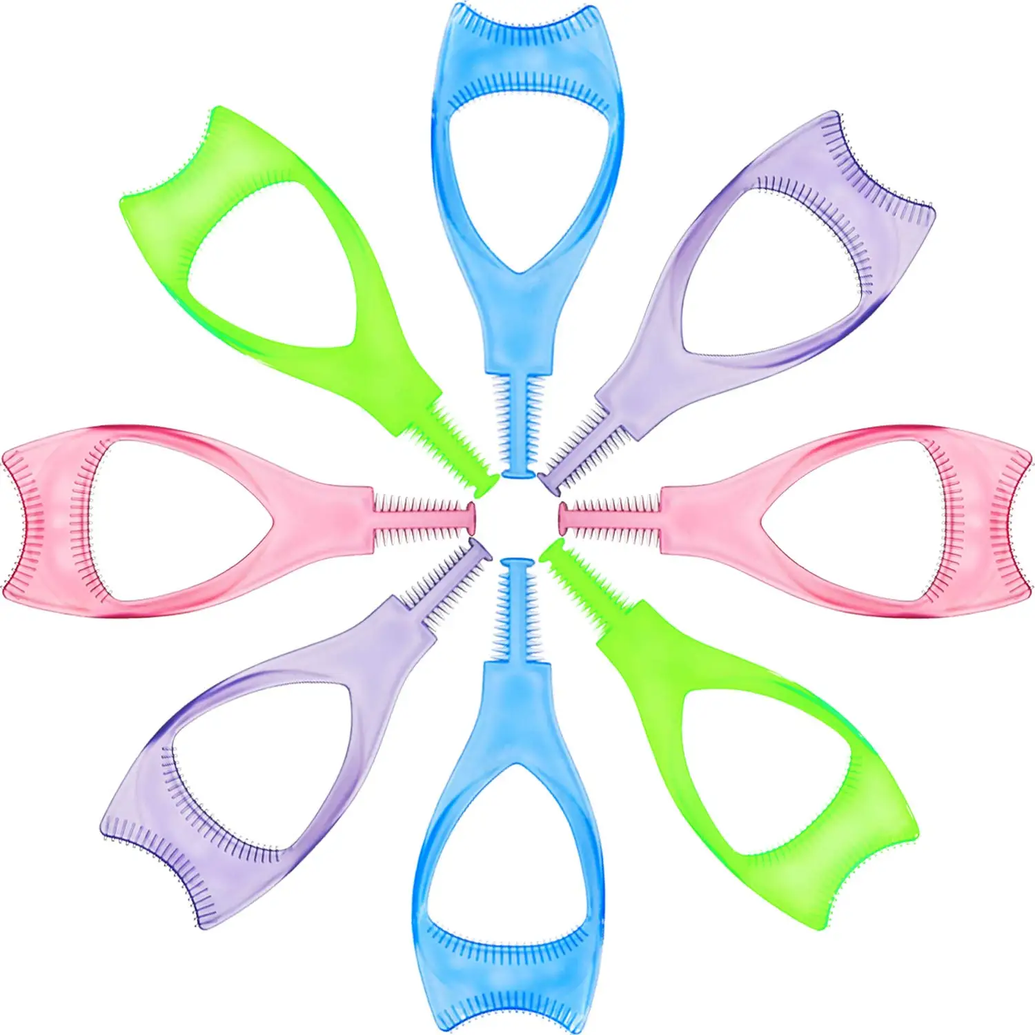 3 In 1 Makeup Mascara Shield Guard Eye Lash Mascara Applicator Comb Eyelash Curling makeup Brush Curler Cosmetics Tools