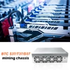 BTC S37 D37 T37 Mining Case Bitcoin Crypto Miner Chassis 8 GPU Low Power Motherboard with 4 Fan 8GB RAM mSATA SSD Ethereum Miner 6
