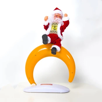 

1*Santa Claus Toy Christmas Decorations Electric Dancing Christmas Music Gifts For Children (Batteries Not Included)