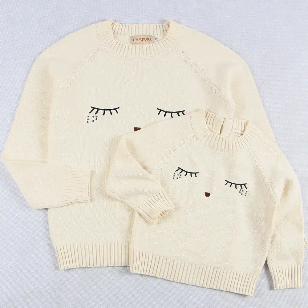 matching mom and baby sweaters