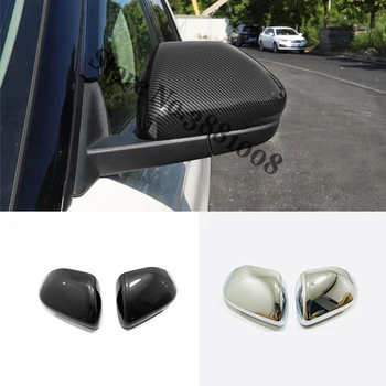 

ABS Chrome/Carbon Fiber For Ford Explorer 2020 2021 Car Accessories Car side door rearview turning mirror Sticker Styling 2Pcs