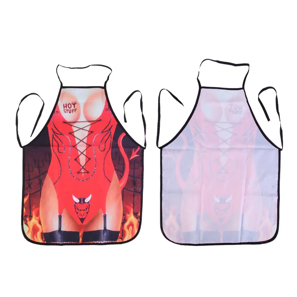 New Popular Women Digital Print Apron Kitchen Chef Cooking Dress Housework Restaurant Quality Brand New