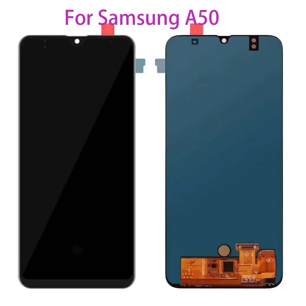 Для samsung Galaxy A50 SM-A505FN/DS A505F/DS A505 ЖК-дисплей сенсорный экран дигитайзер в сборе для samsung A50 lcd