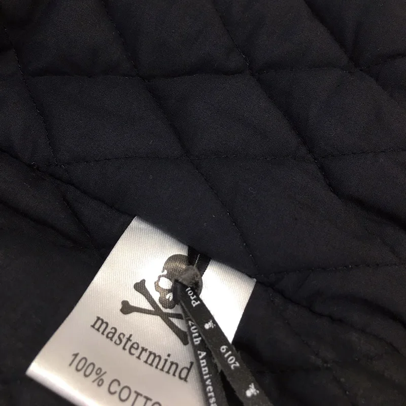 2019FW 1:1 качество черепа куртка для мужчин и женщин Mastermind Япония зима ватник стоячий воротник MMJ куртка пальто для мужчин