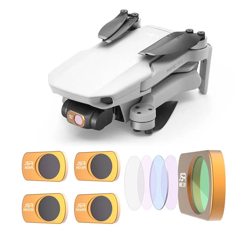 

Lens Filters For DJI Mavic Mini ND 8 16 32 64 PL Set Filters Neutral Density Kit for DJI Mavic Mini Drone Camera Accessories