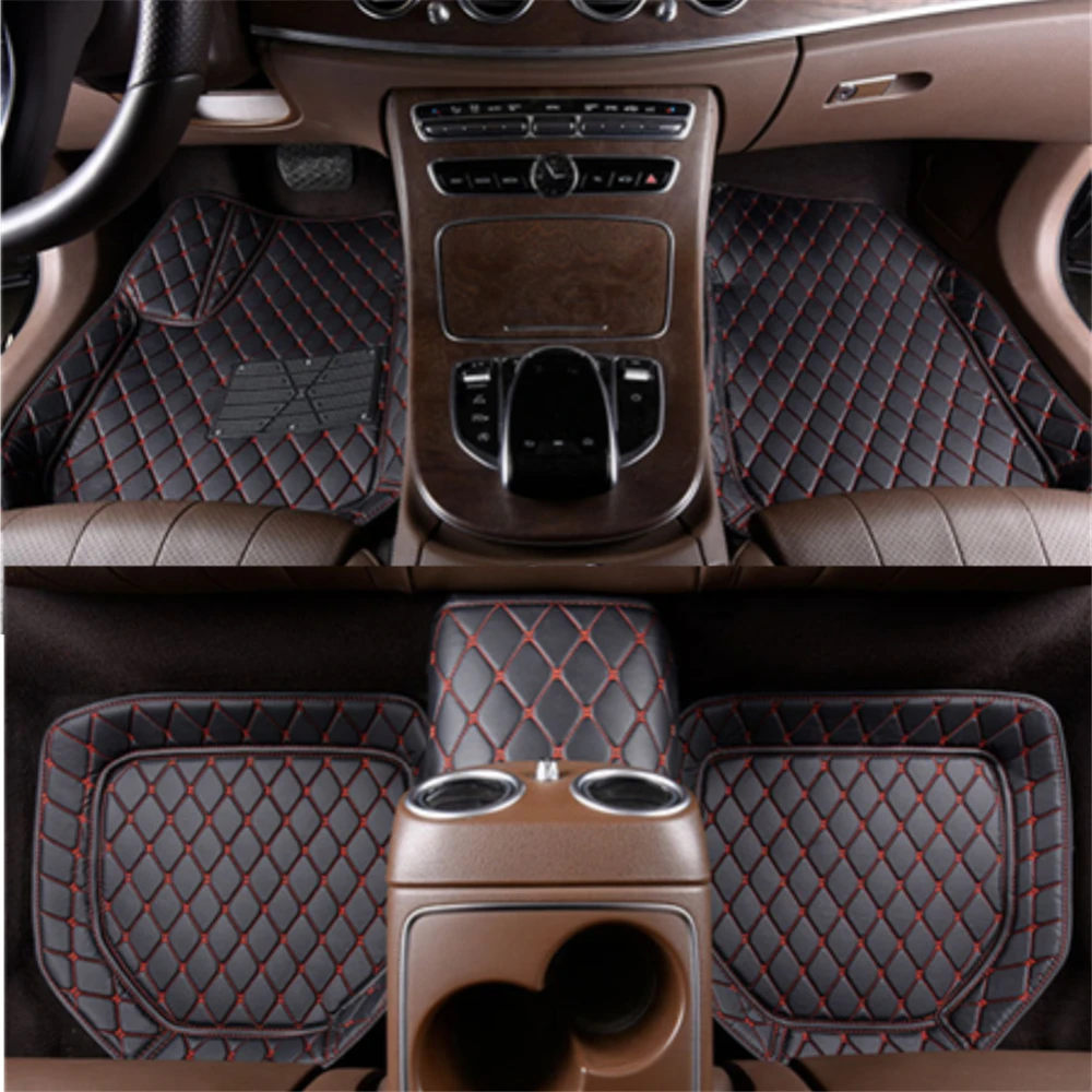 Автомобильные коврики SJ RHD LHD универсальные высокие для Audi Q2L Q3 Q5 Q7 A1 A3 A4 A5 A6 A7 A8 S1 S3 S4