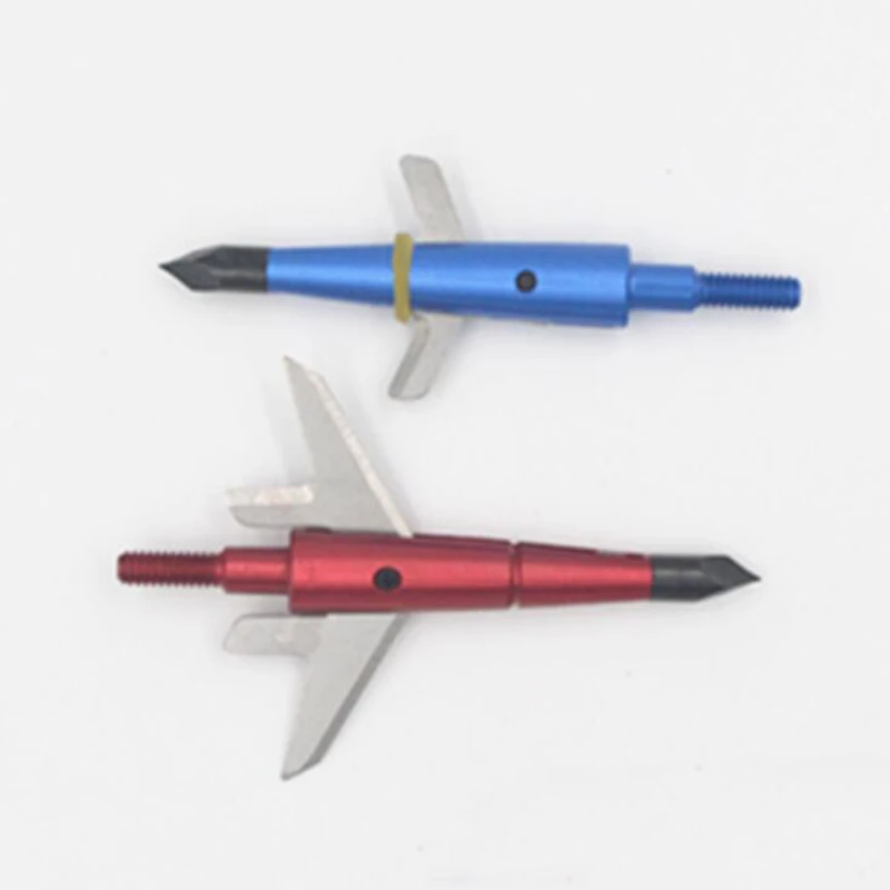 

Стрельба из лука 6 цветов, 2 лезвия, стрелы из алюминиевого сплава, 6,5 см, блочный лук BowArchery, лук из лука и искусство