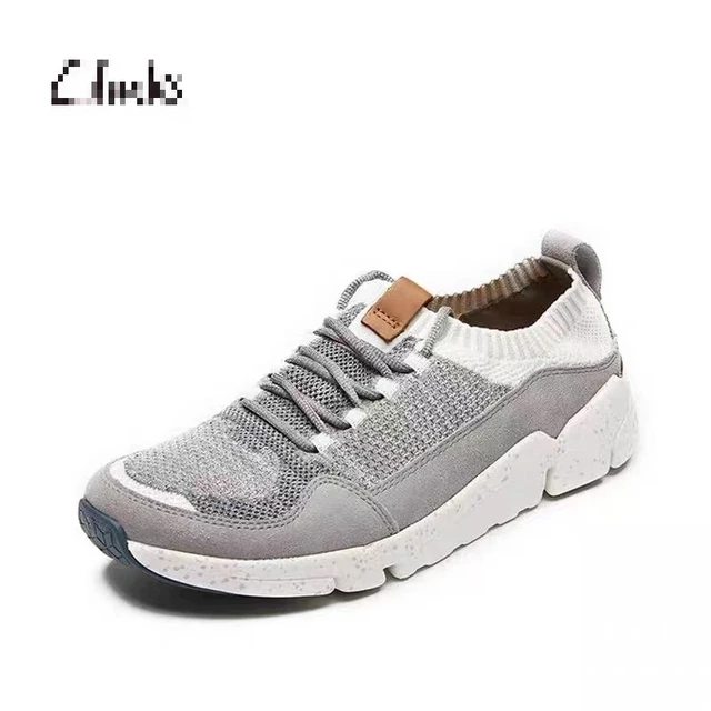 Buy Clarks Men Black Combi Lea Leather Sneakers-10 UK/India (44.5 EU)  (91261395737100) at Amazon.in