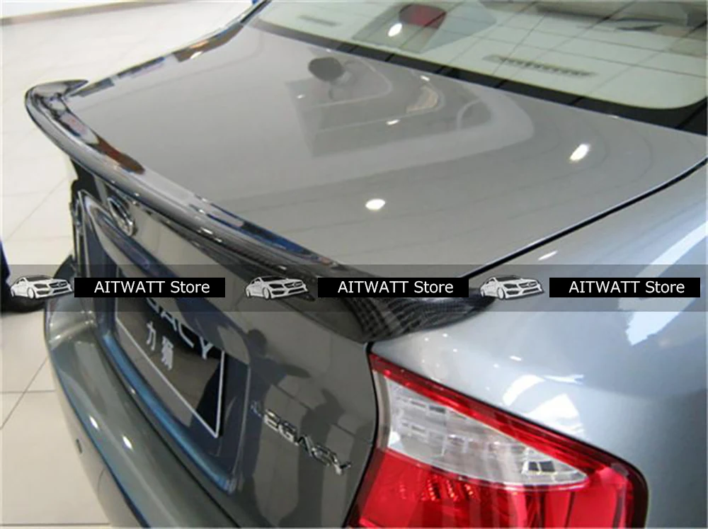 AITWATT для Subaru Legacy 2004 2005 2006 2007 2008 спойлер из углеволокна задний спойлер на крыше крыло багажника для губ, обувь для езды на стайлинга автомобилей