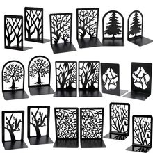 

2 pcs Classic Decorative Book Stand Stylish Standing Bookend Magazine Holder