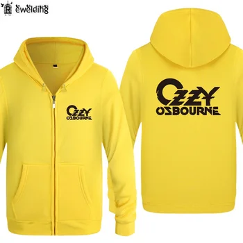 

Zipper Hoodies Men Music Rock OZZY OSBOURNE DISTRESSED Hoodie Hip Hop Fleece Long Sleeve Man's Jacket Sweatshirt Skate Tracksuit