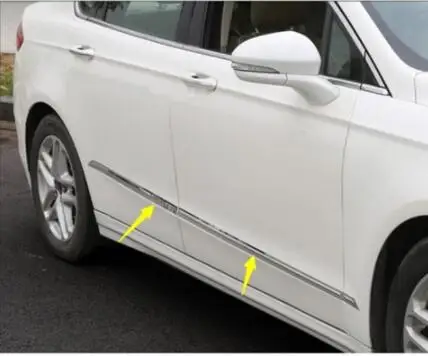 Для Ford Mondeo Body Decoration Bar Специальная нержавеющая сталь дверь антифрикционный Декор Бар, 2013