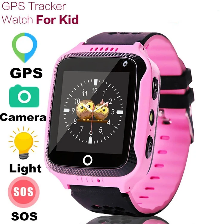 

New Q528 Children GPS Smart Watch With Flashlight Baby Watch 1.44inch SOS Call Location Device Tracker for Kid Safe watches