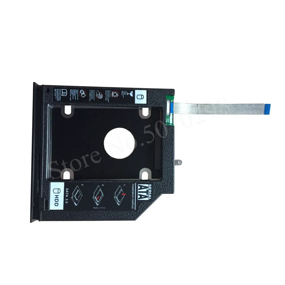 Ободок лента кабельный кронштейн 2nd жесткий диск HDD SSD IDE/SATA картридж для оптического диска для Dell Inspiron 3467 3567 3568 3562 3565 3576 3459 3476 2467