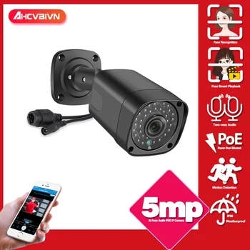 

RJ45 POE IP Camera in Surveillance camera HD 5.0MP 2592*1944P Email Alert XMEye ONVIF P2P Motion&Face Detection RTSP DC12V&48V
