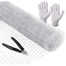 Galvanized Hexagonal Wire Mesh Animal Fence Netting Fence wire mesh for craft projects mesh wire household and gardening